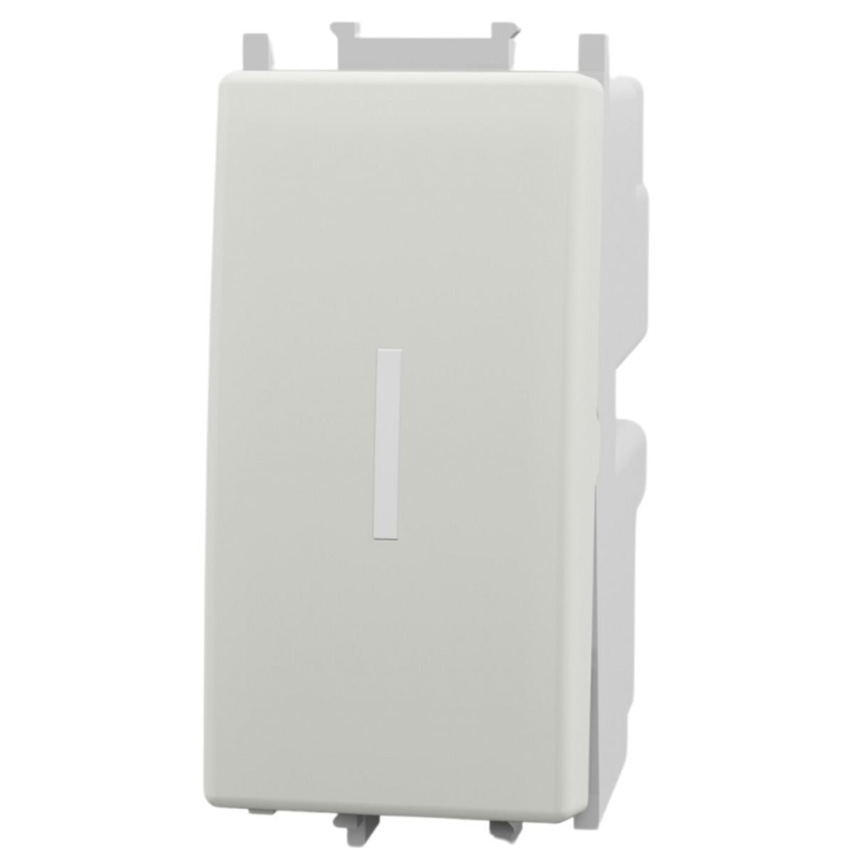 1M SMART PHYSICAL SWITCH SINGLEPRESS - SINGLE POLE - TRAFFIC WHITE