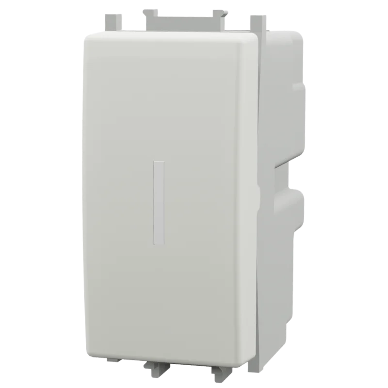 1M SMART PHYSICAL SWITCH DOUBLEPRESS - SINGLE POLE - TRAFFIC WHITE