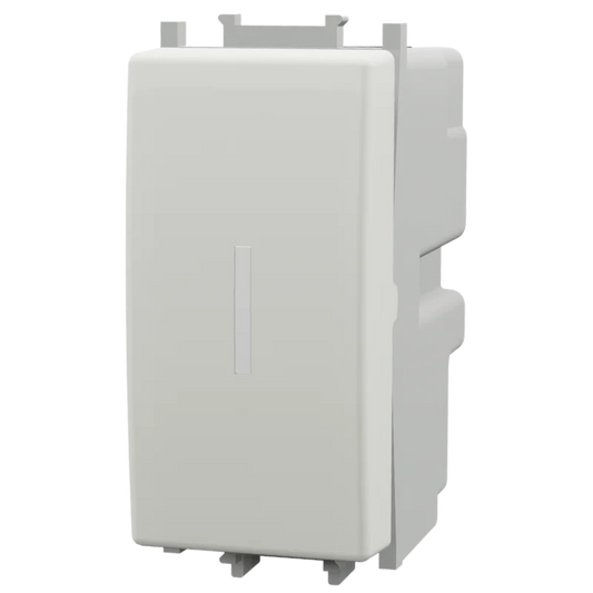 1M SMART PHYSICAL SWITCH DOUBLEPRESS - SINGLE POLE - TRAFFIC WHITE