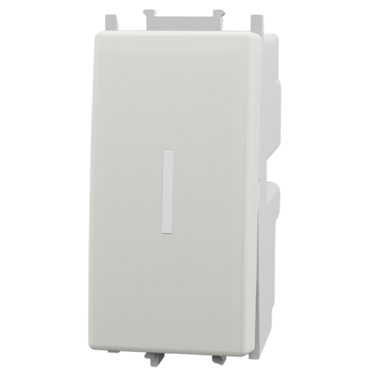 1M SMART PHYSICAL SWITCH SINGLEPRESS - SINGLE POLE - TRAFFIC WHITE
